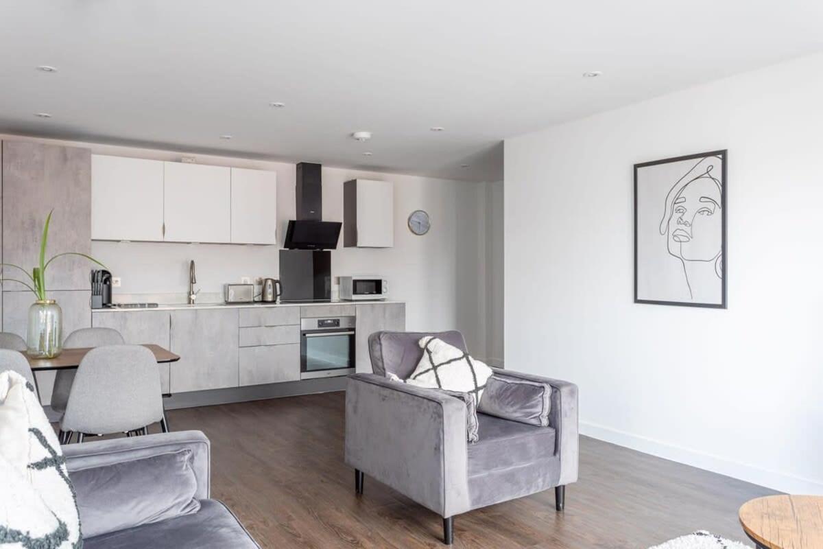 Stay Zeni, Ouse Court York Contemporary 2 Bed Flat エクステリア 写真